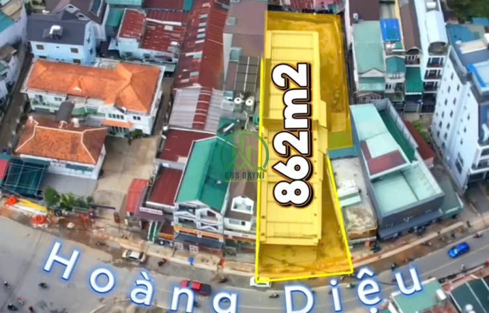 💥 CẦN BÁN 860M2 ĐẤT XÂY DỰNG MẶT TIỀN ĐƯỜNG HOÀNG DIỆU, P. CAM LY - ĐÀ LẠT (P5 cũ) 💥