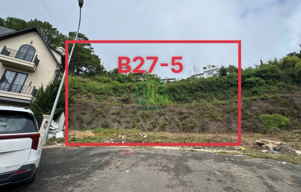 CẦN BÁN LÔ ĐẤT B27-5 KQH DÂN CƯ SỐ 5 - ĐƯỜNG AN SƠN - P. XUÂN HƯƠNG - ĐÀ LẠT (P4)
