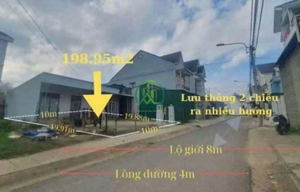 🏡  BÁN LÔ ĐẤT 198,8M2 KQH NGUYỄN HỮU CẦU - ĐÀ LẠT 
