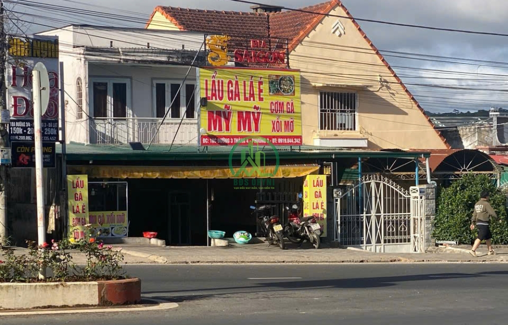 🏡 CẦN BÁN ĐẤT CÓ SẴN NHÀ MẶT TIỀN ĐƯỜNG 3 THÁNG 4 – PHƯỜNG XUÂN HƯƠNG, ĐÀ LẠT
