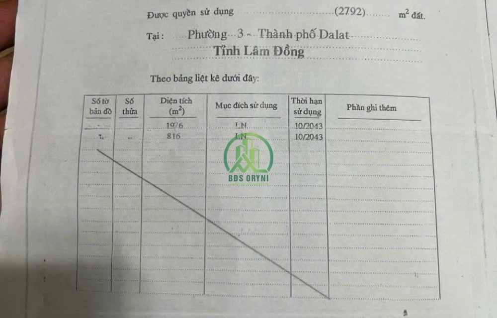 CẦN BÁN NHÀ ĐẶNG THÁI THÂN - PHƯỜNG XUÂN HƯƠNG - ĐÀ LẠT