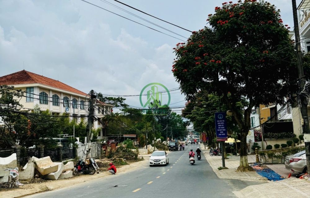 CẦN BÁN NHÀ ĐẤT MẶT TIỀN ĐƯỜNG LÊ HỒNG PHONG - P4 - ĐÀ LẠT