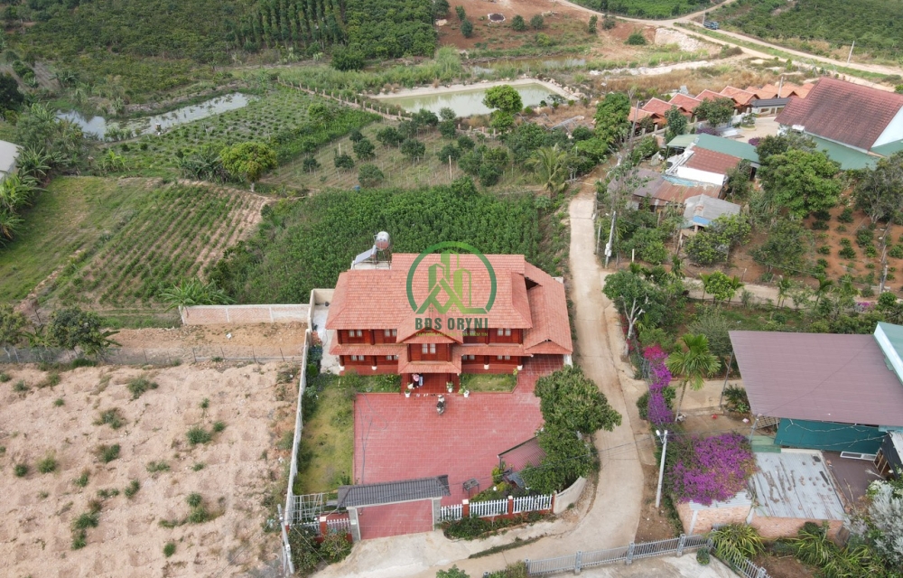 BIỆT THỰ GỖ 2 MẶT TIỀN ĐƯỜNG THÔN 2- XÃ MÊ LINH- LÂM HÀ