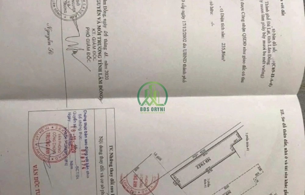 CẦN BÁN NHÀ MẶT TIỀN CHÍNH ĐƯỜNG LA SƠN PHU TỬ - P6 - ĐÀ LẠT