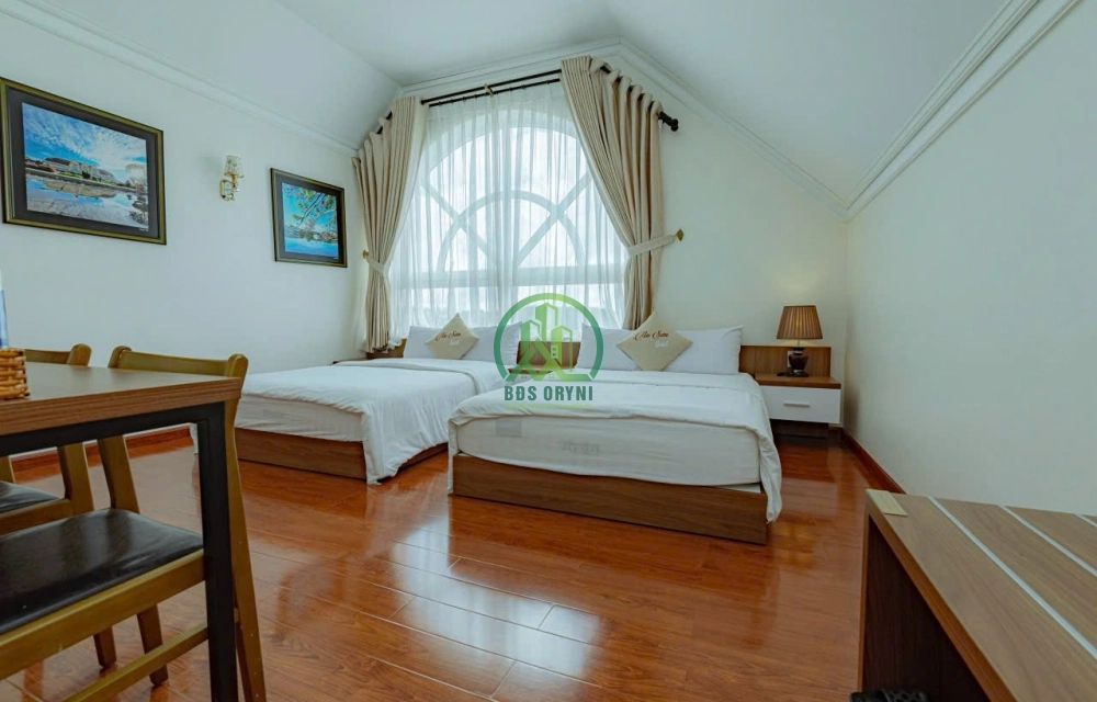 CẦN BÁN KHÁCH SẠN 2 MẶT TIỀN ĐANG KINH DOANH KQH AN SƠN, P4, ĐÀ LẠT