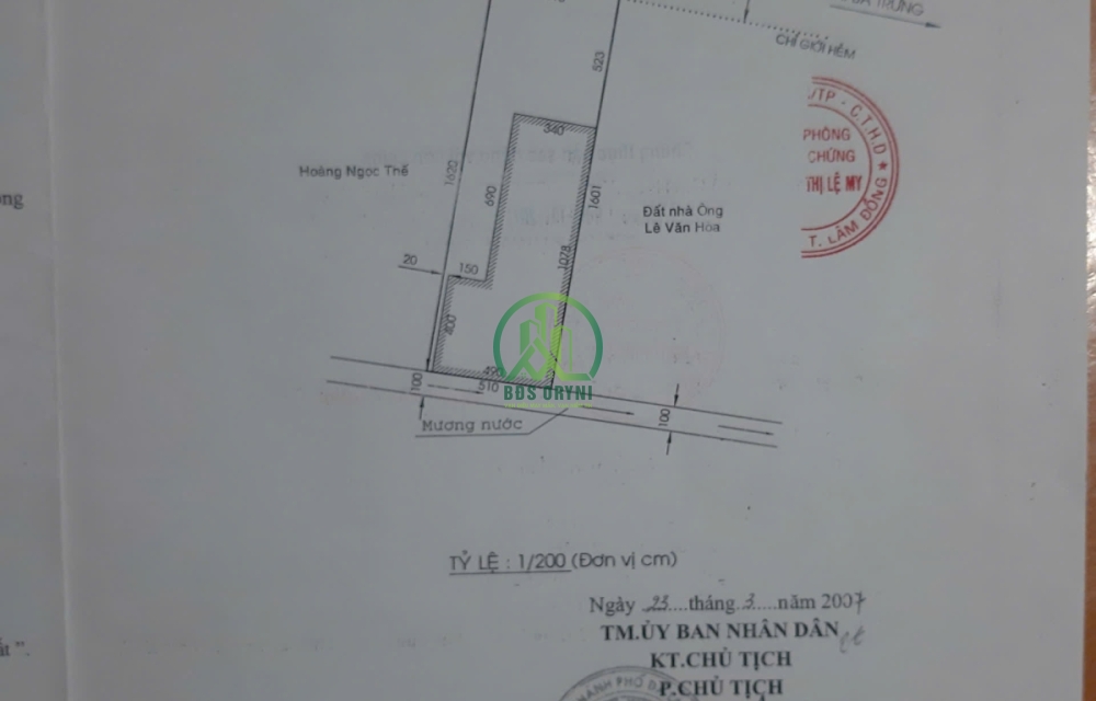 CẦN BÁN LÔ ĐẤT HẺM Ô TÔ  ĐƯỜNG HAI BÀ TRƯNG- P6- ĐÀ LẠT