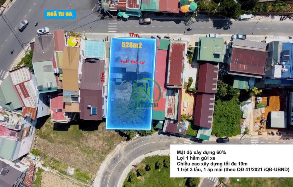 CẦN BÁN ĐẤT MẶT TIỀN ĐƯỜNG NGUYỄN TRÃI- P10- ĐÀ LẠT 