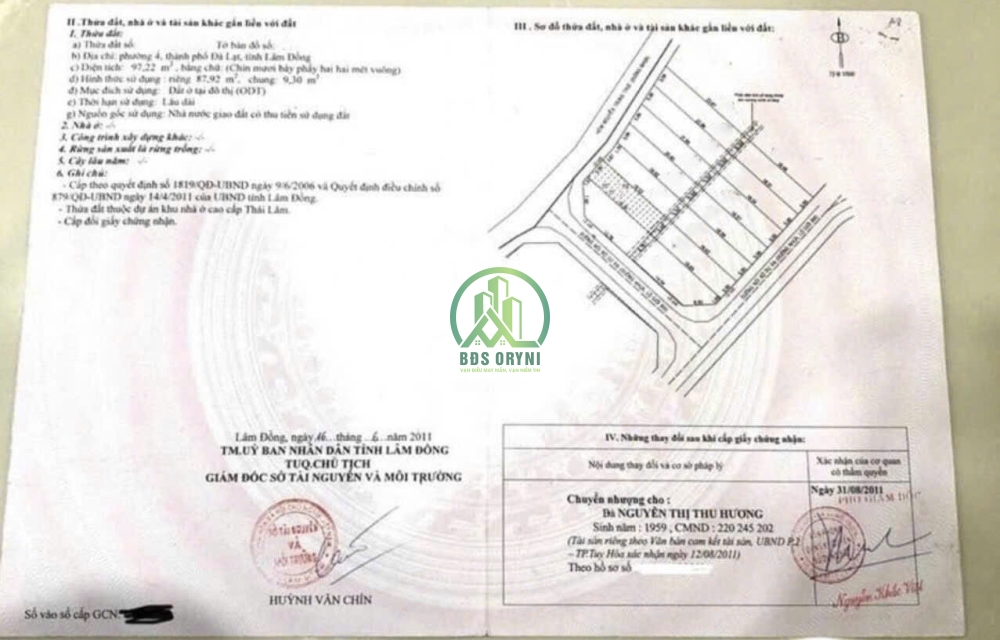 CẦN BÁN NHÀ MẶT TIỀN KQH THÁI LÂM ĐƯỜNG NGUYỄN TRUNG TRỰC- P4- ĐÀ LẠT 