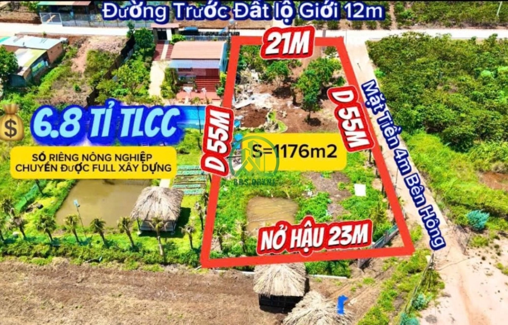 CẦN BÁN ĐẤT SIÊU PHẨM HAI MẶT TIỀN TẠI XÃ TÀ NUNG