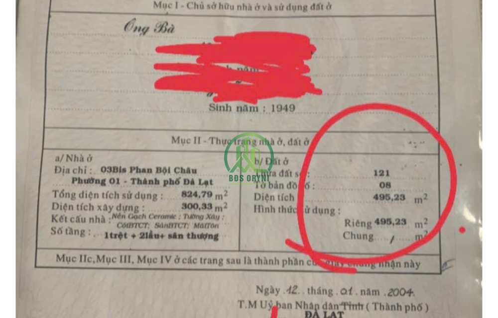 BÁN KHÁCH SẠN ĐƯỜNG LÊ THỊ HỒNG GẤM, P1, ĐÀ LẠT 