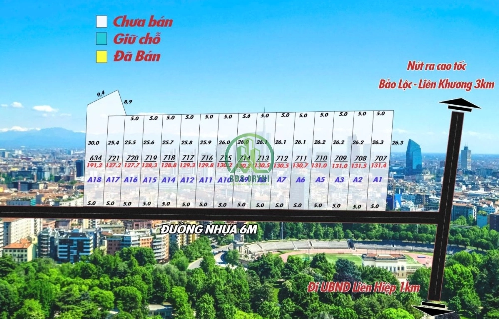 MỞ BÁN 16 LÔ ĐẤT ĐẸP- LIÊN HIỆP- ĐỨC TRỌNG