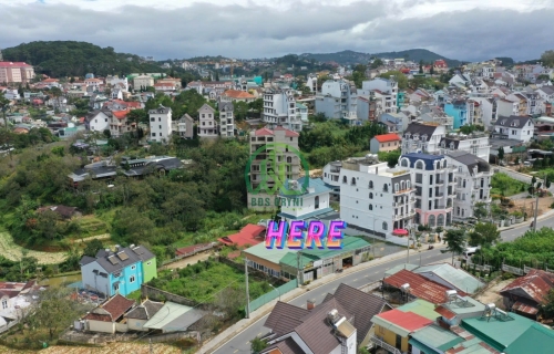 BÁN 540m2 ĐẤT MẶT TIỀN TÔ HIẾN THÀNH, KHU BIỆT THỰ CAO CẤP ĐÀ LẠT  - Giá 38,8 tỷ