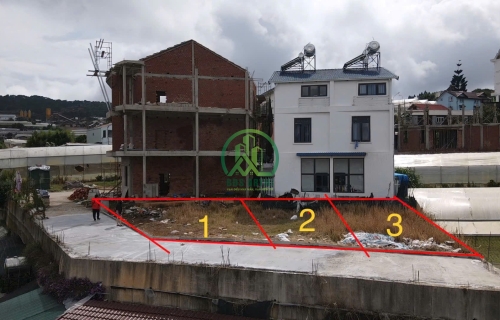 CẦN BÁN 3 LÔ ĐẤT ĐƯỜNG NGUYỄN ĐÌNH QUÂN - P5 - ĐÀ LẠT