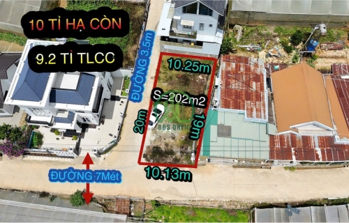 CẦN BÁN ĐẤT XÂY DỰNG 2 MẶT TIỀN NAM HỒ- PHƯỜNG 11- ĐÀ LẠT