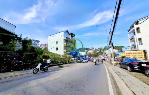 BÁN NHÀ MẶT TIỀN ĐƯỜNG HOÀNG VĂN THỤ- P5- ĐÀ LẠT