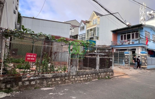 BÁN ĐẤT 2 MẶT TIỀN PHAN CHU TRINH - PHƯỜNG LÂM VIÊN (P9 CŨ)